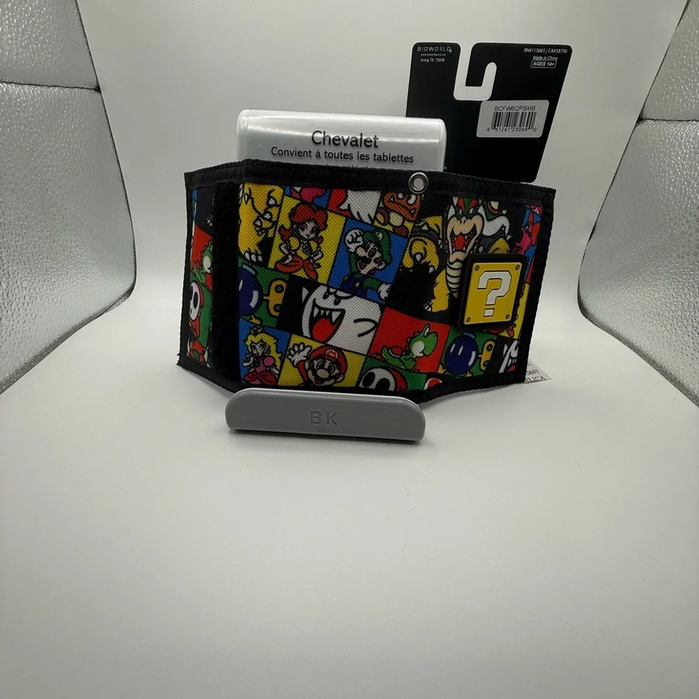 Nintendo Super Mario Black Wallet (Brand New) - Picture 5 of 6